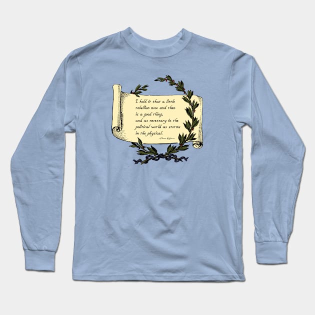 A Little Rebellion (Color Version) Long Sleeve T-Shirt by Aeriskate